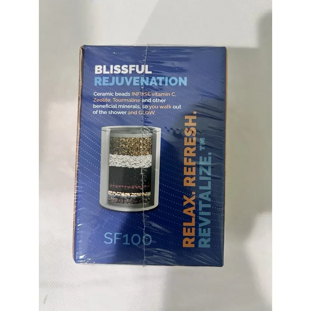 AquaBliss Multi-Stage Revitalizing Shower Filter (SF100) NEW SEALED Genuine OEM